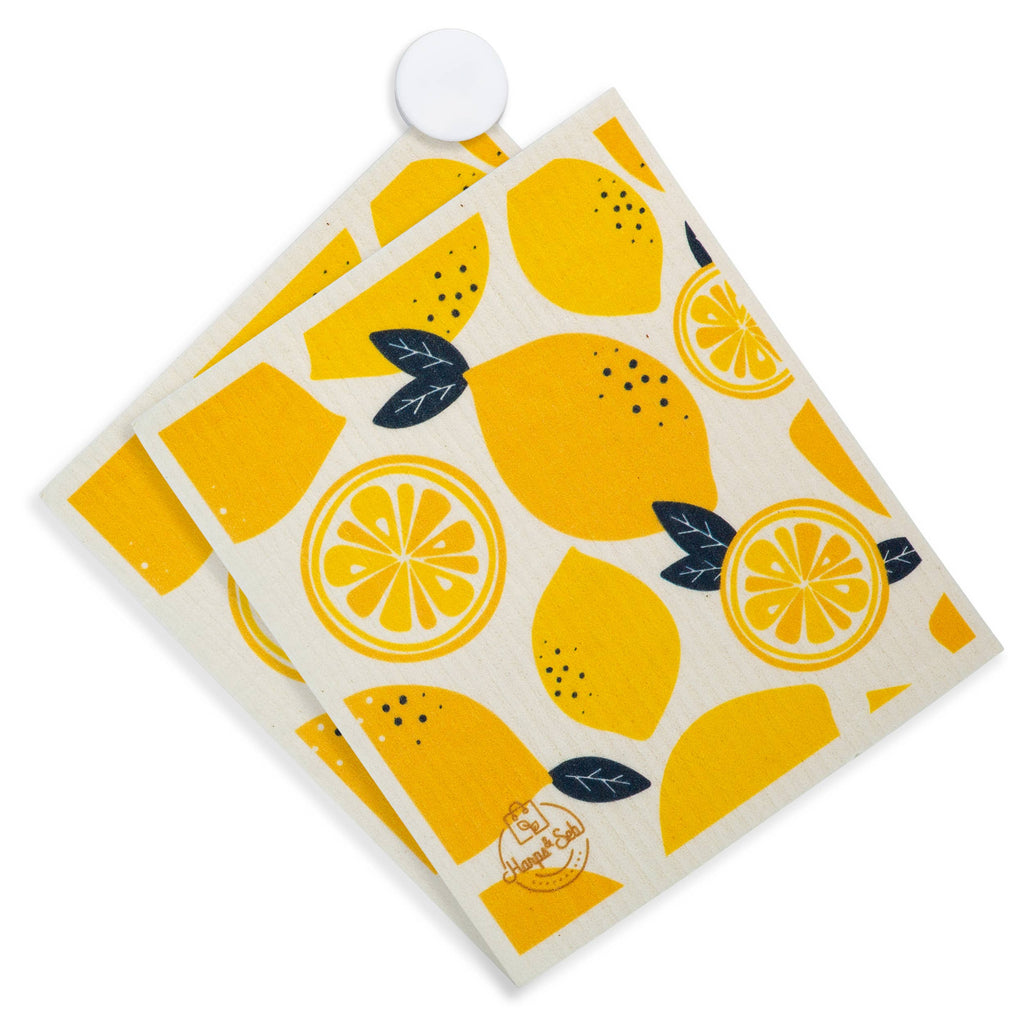 Give Me Lemons Swedish Towel