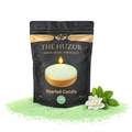 Gardenia- Pearled Sand Wax Candle-Light Green