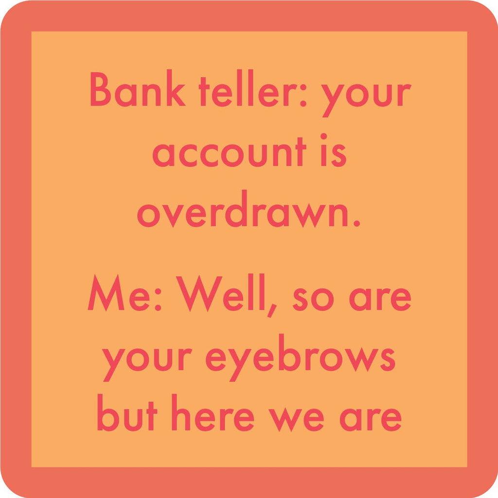 Eyebrows Coaster