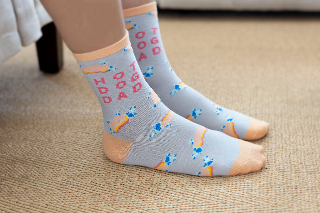 Hot Dog Dad Socks