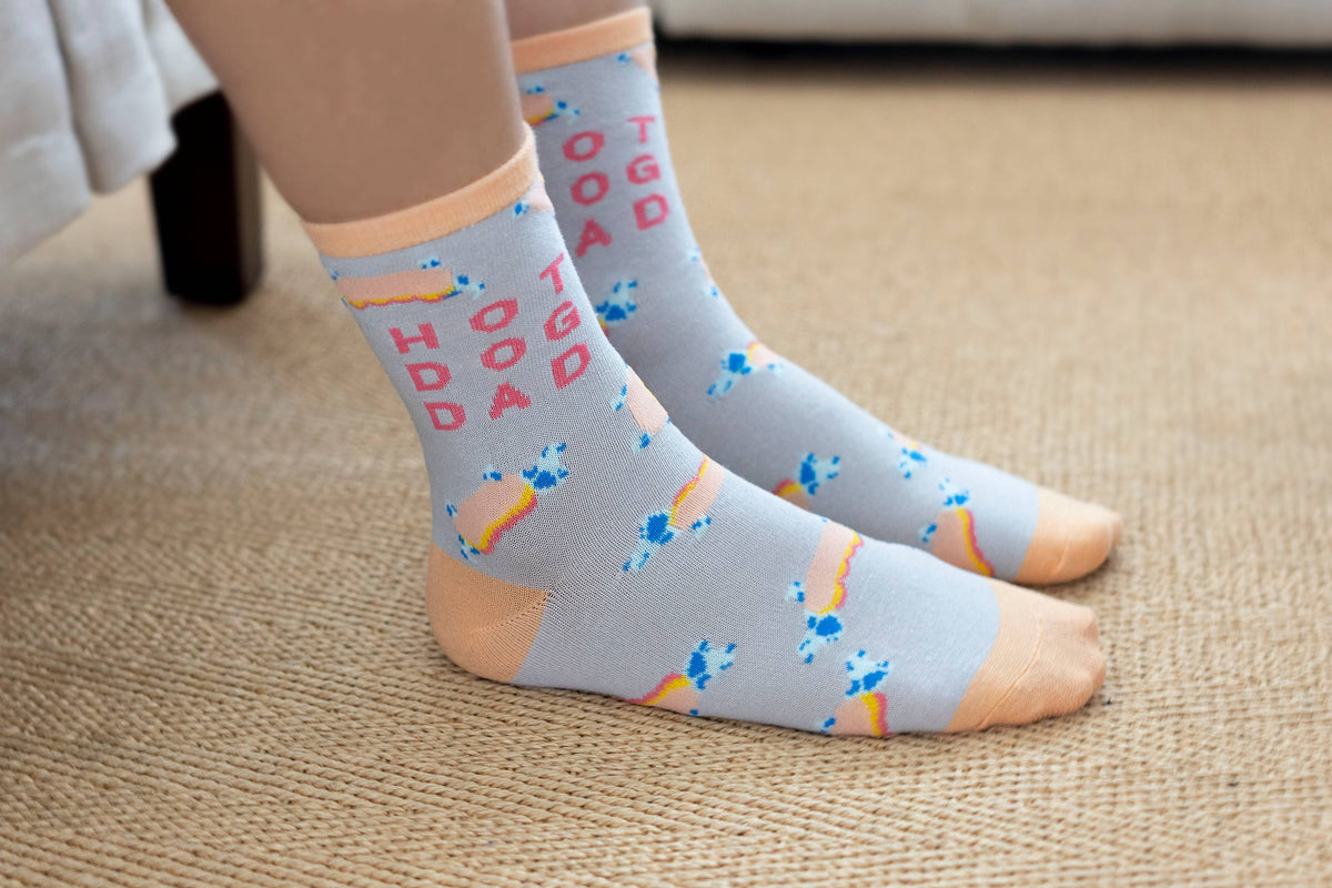 Hot Dog Dad Socks