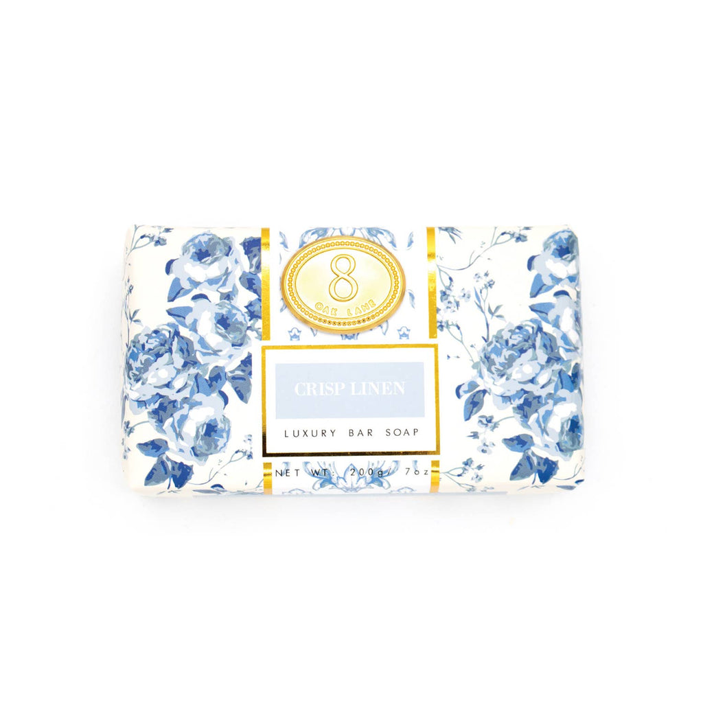 Crisp Linen Scented Wrapped Bar Soap, 7 Oz