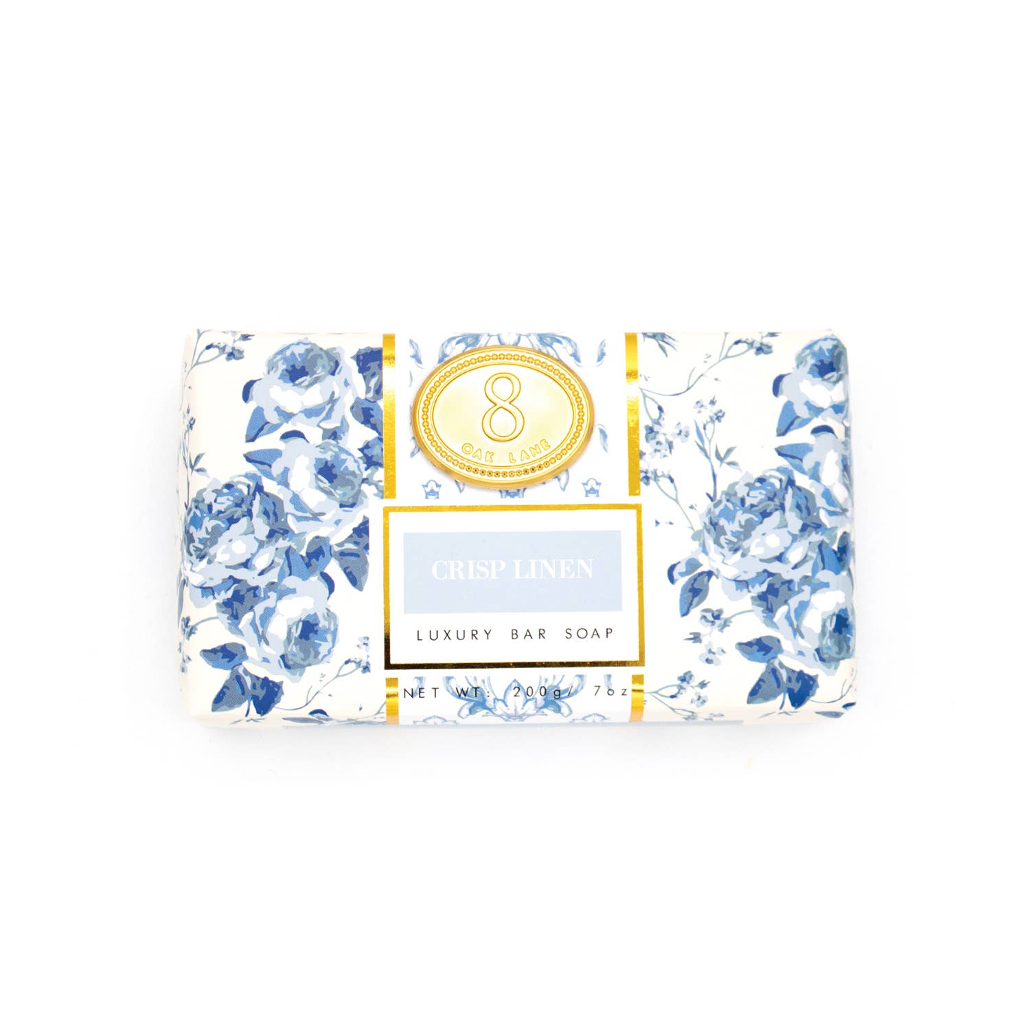 Crisp Linen Scented Wrapped Bar Soap, 7 Oz