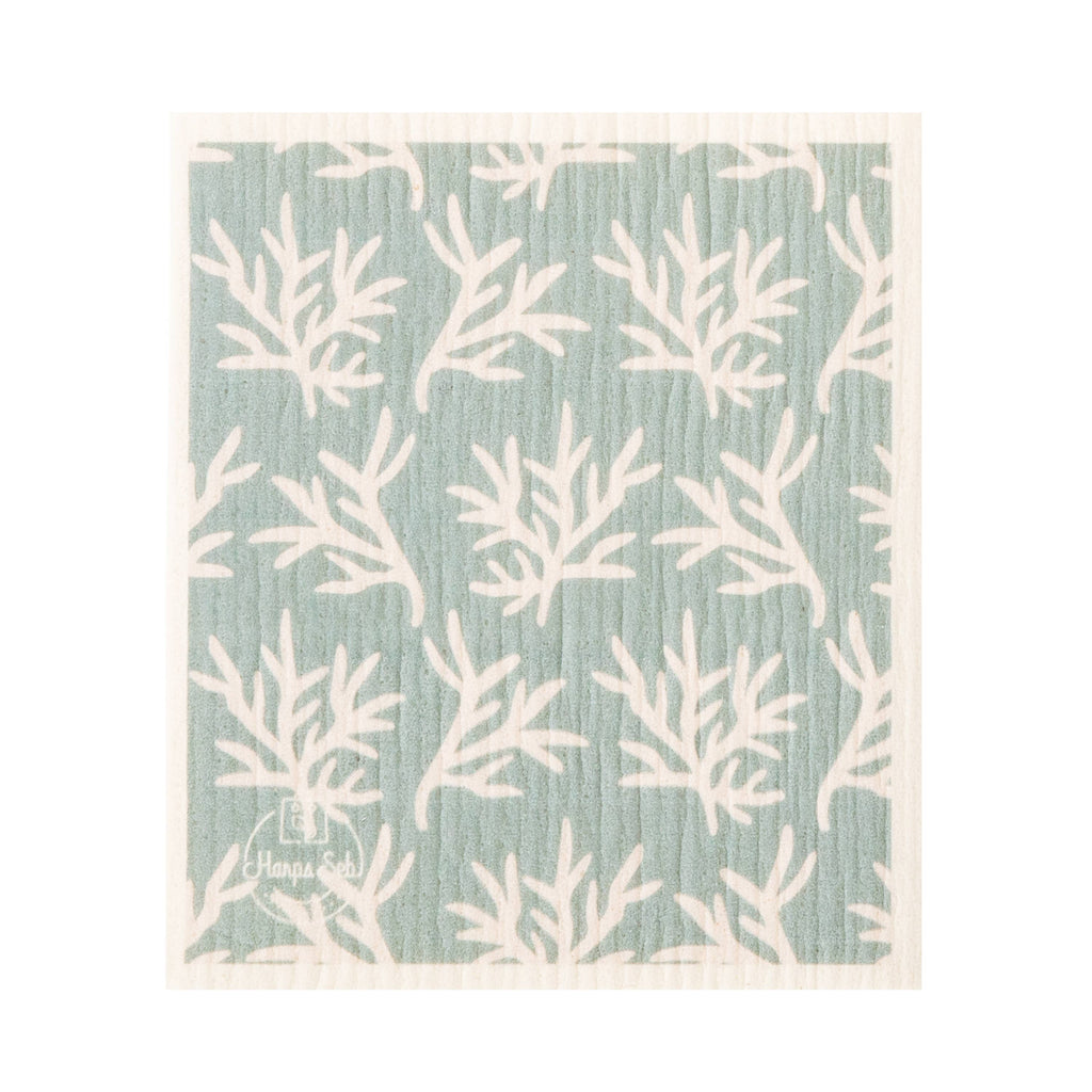 Leafy Vines Swedish Dishcloth