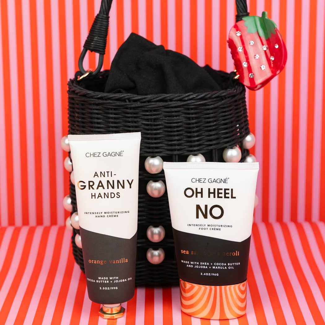 Anti-Granny Hands - Hand Cream, Funny Gift, Orange Vanilla