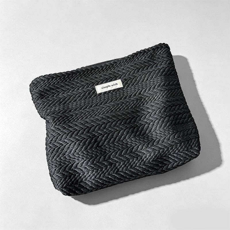 Canvas Pouch: Khaki / One Size