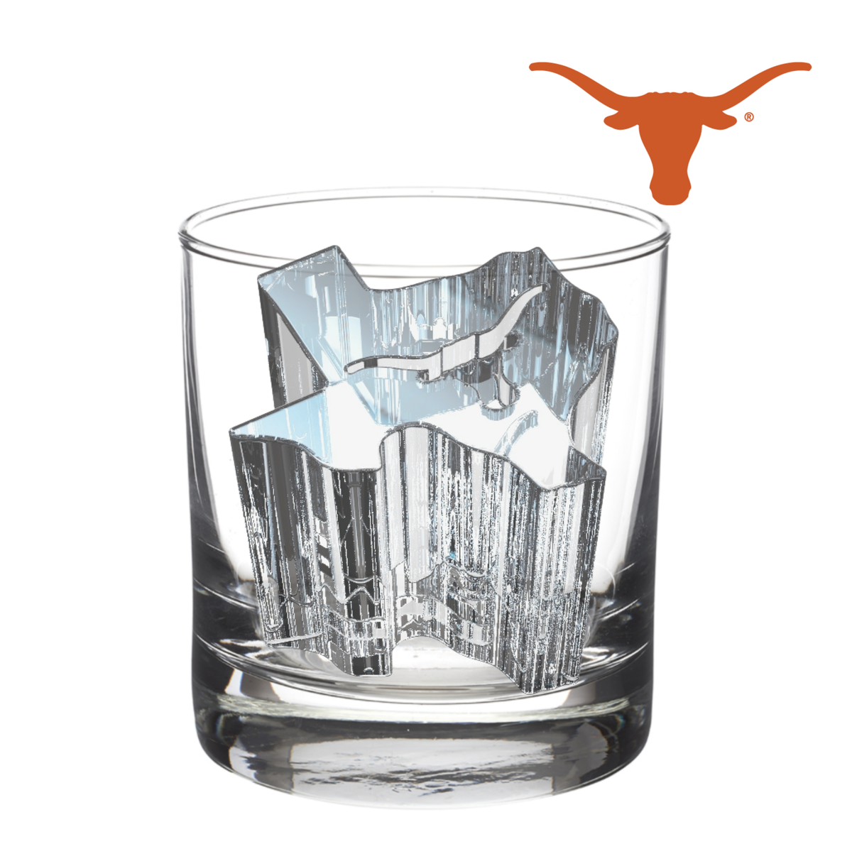 Large University of Texas Ice Molds