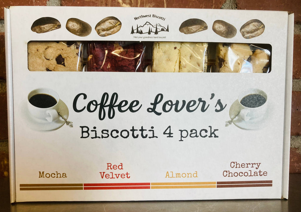 Biscotti Coffee Lover's 4 pack