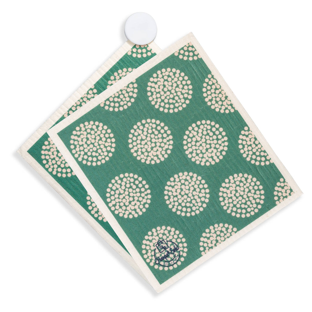 Peachy Queen Swedish Dishcloth