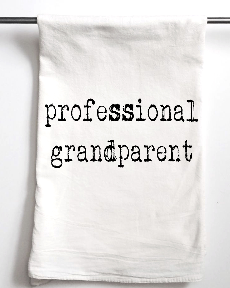 Professional Grandparent Gift Towel