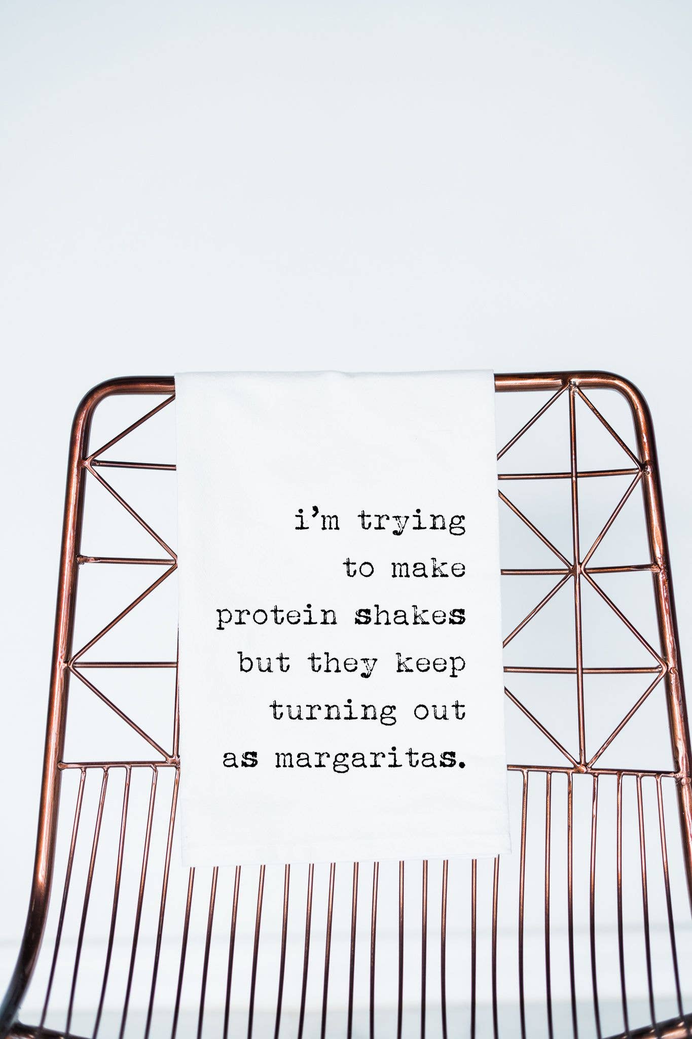 I'm Trying  to Make Protein Shake to Margaritas