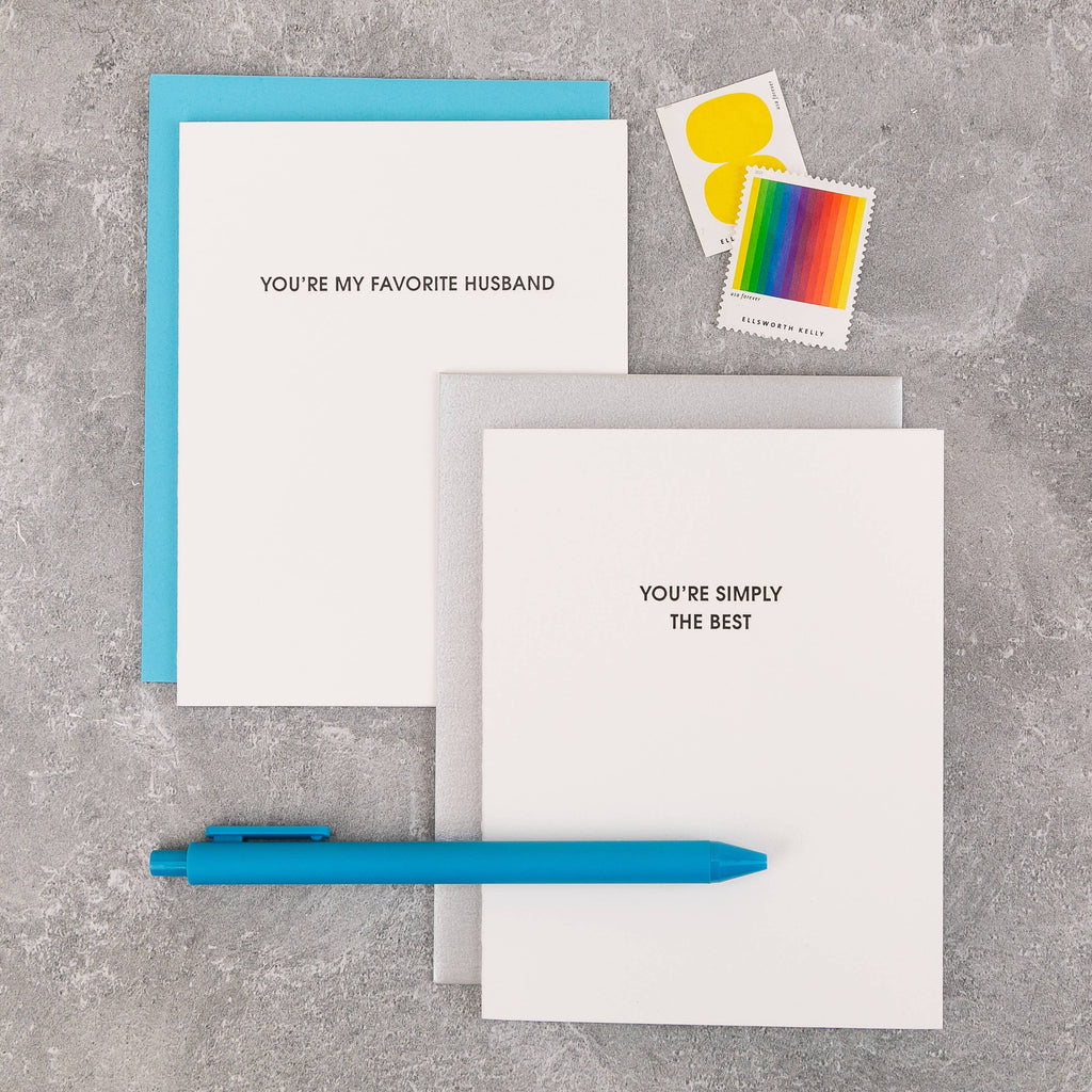 You're My Favorite Husband - Love | Anniversary - Funny Card