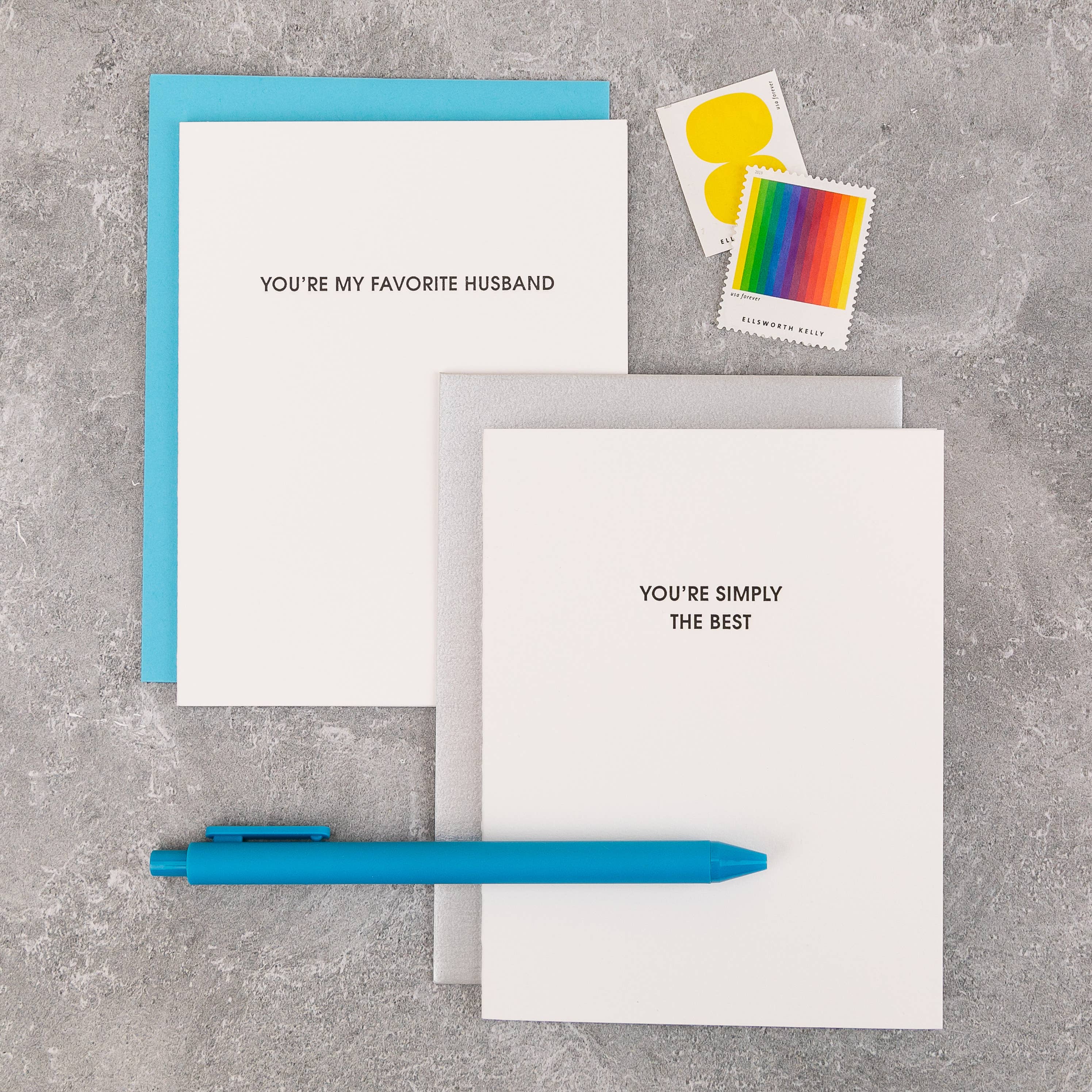 You're My Favorite Husband - Love | Anniversary - Funny Card