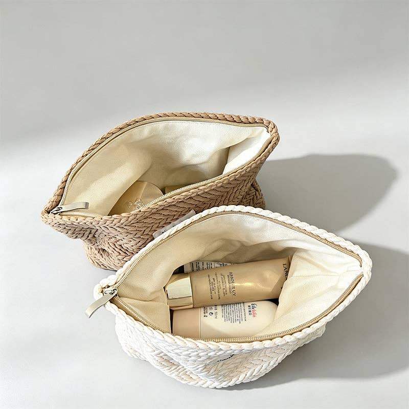 Canvas Pouch: Khaki / One Size