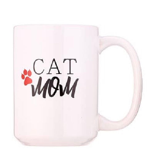 Cat Mom Coffee Mug