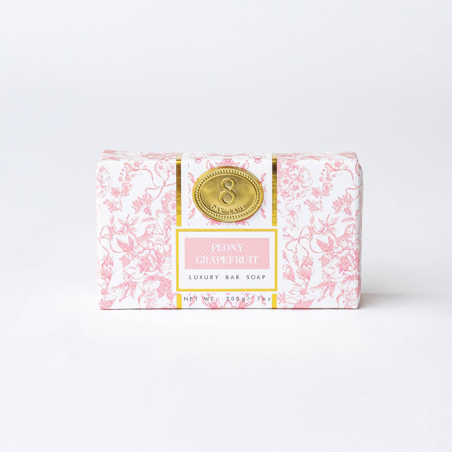 Bar Soap, Peony Grapefruit Wrapped, 7oz