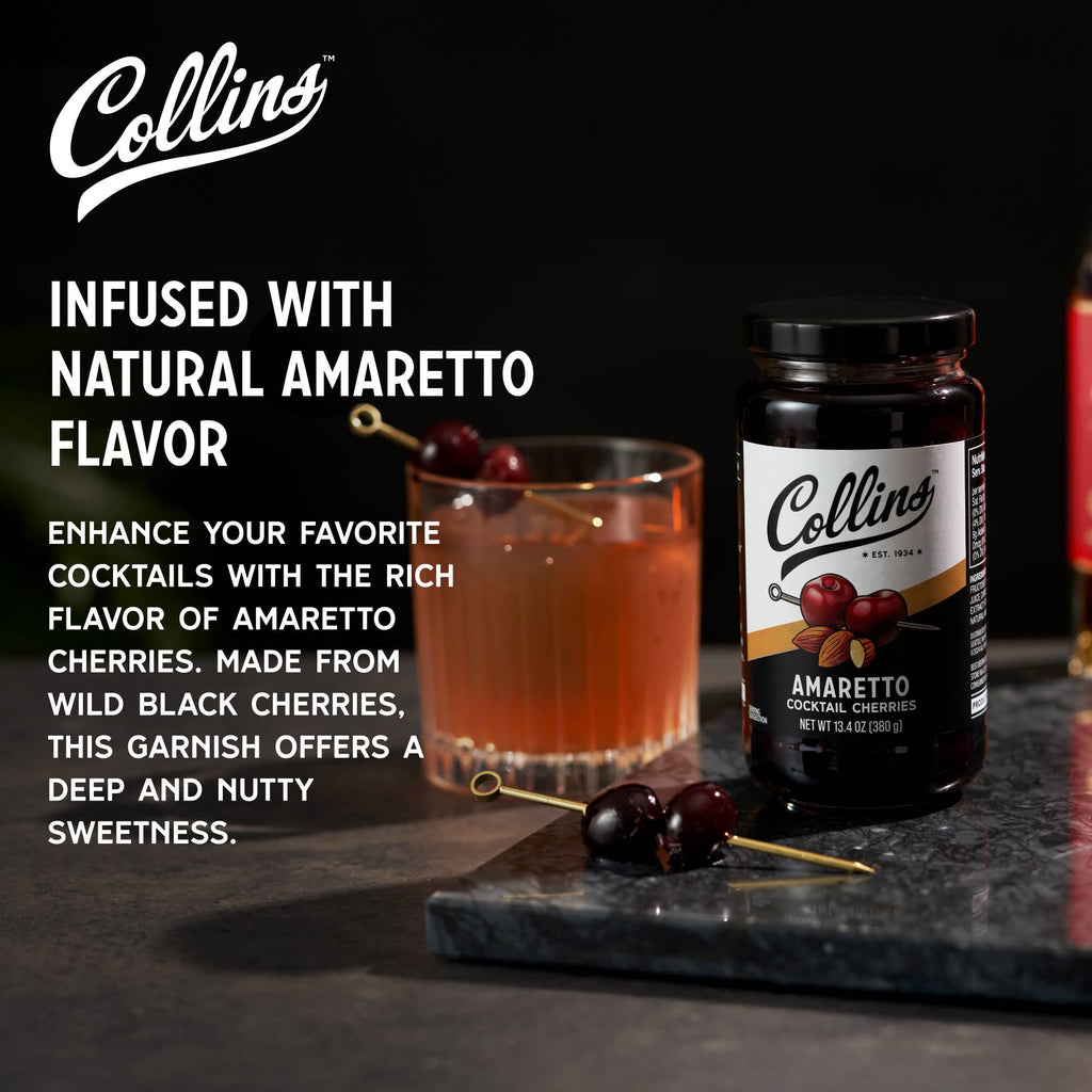 Amaretto Cocktail Cherries 13.4 oz