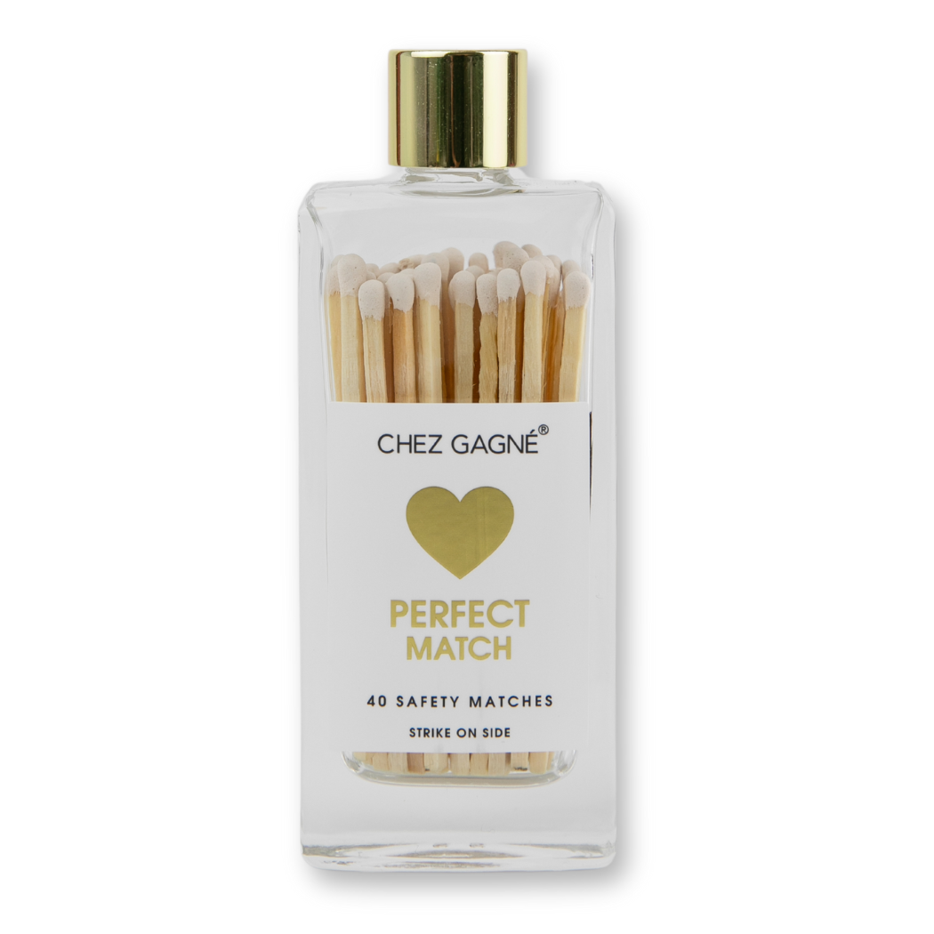 Perfect Match - Bottle Safety Matches, Bridal Gift, Wedding