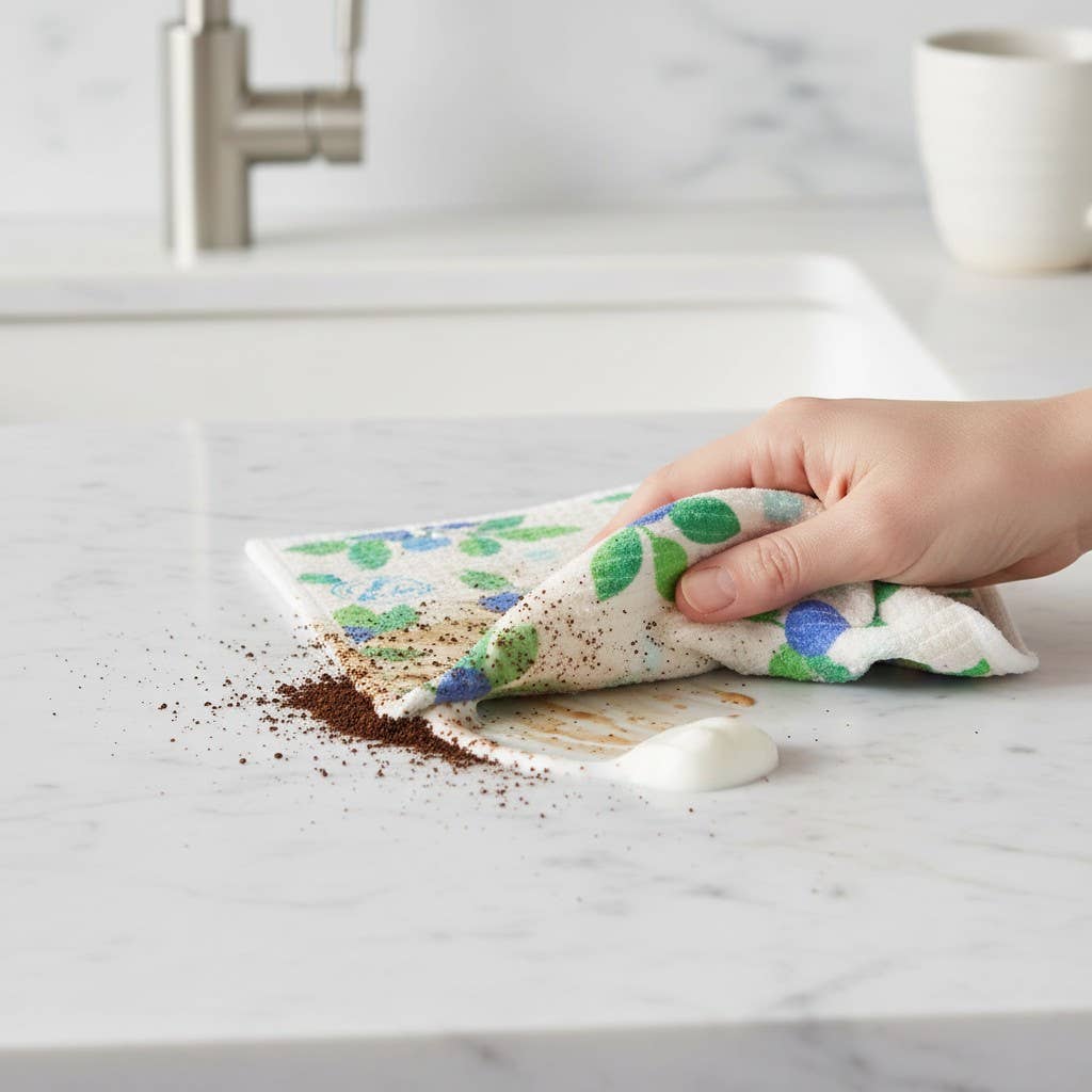 Slice of Summer Swedish Dishcloth