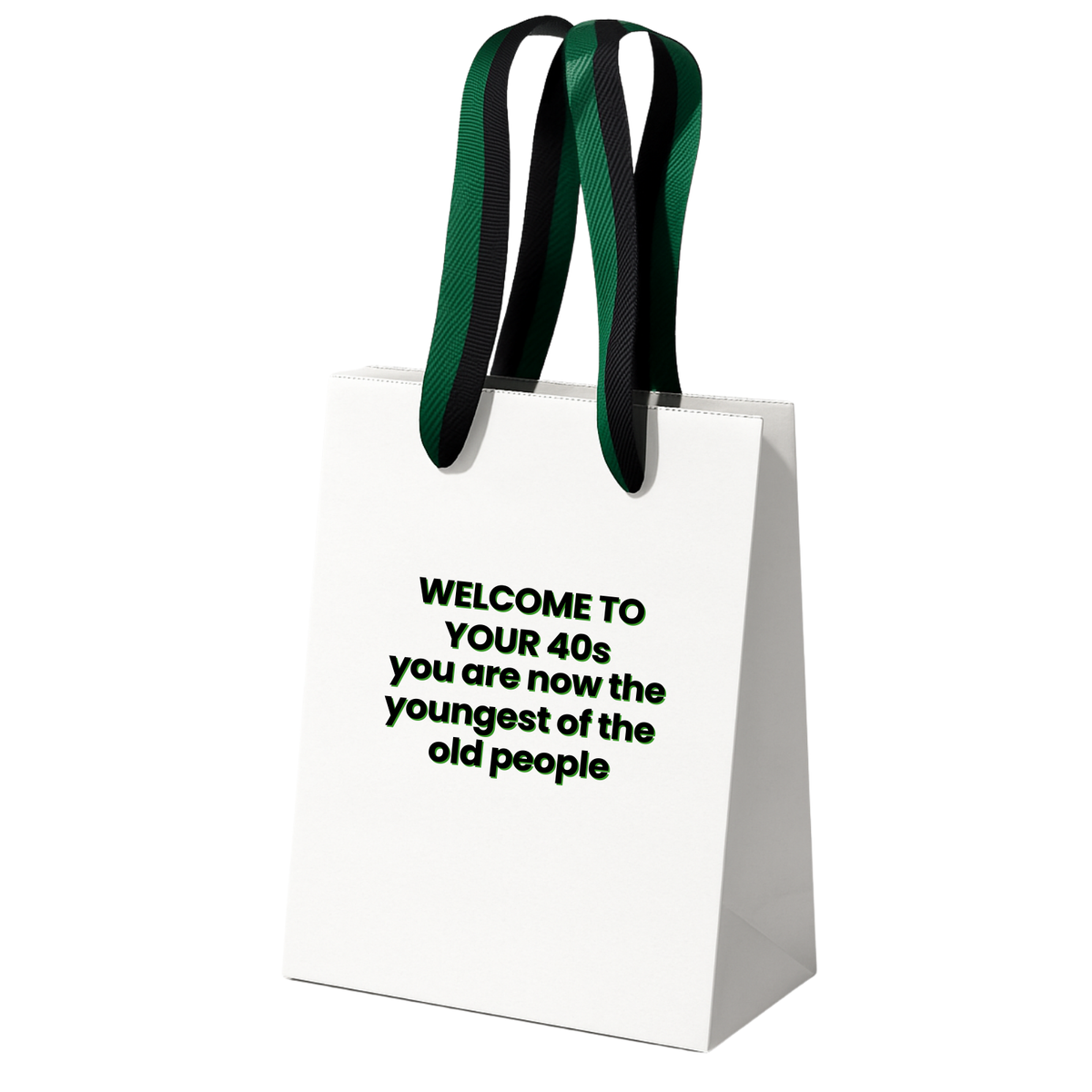 40th Birthday Funny Gift Bag