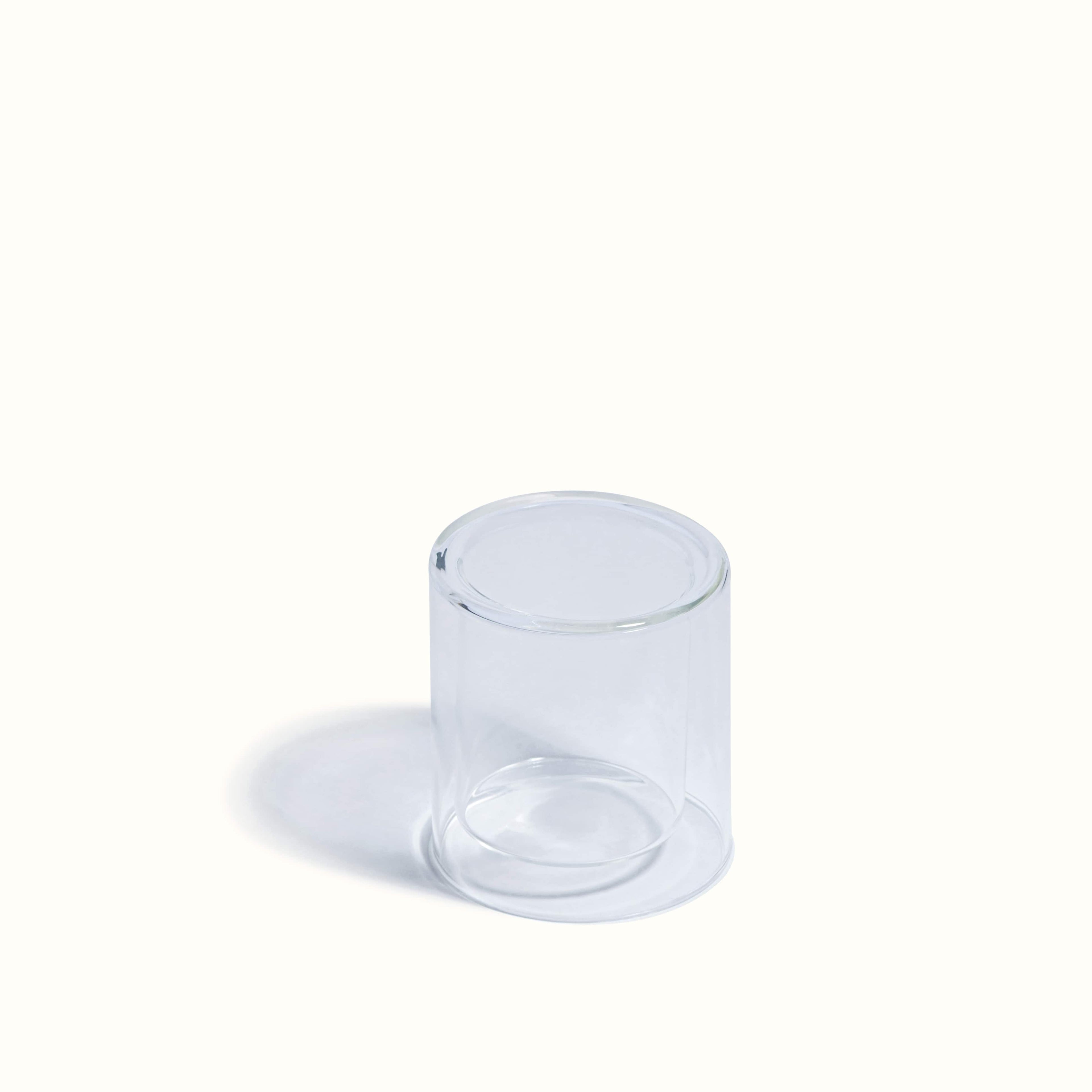 Double Glass Vessel - Small: Clear