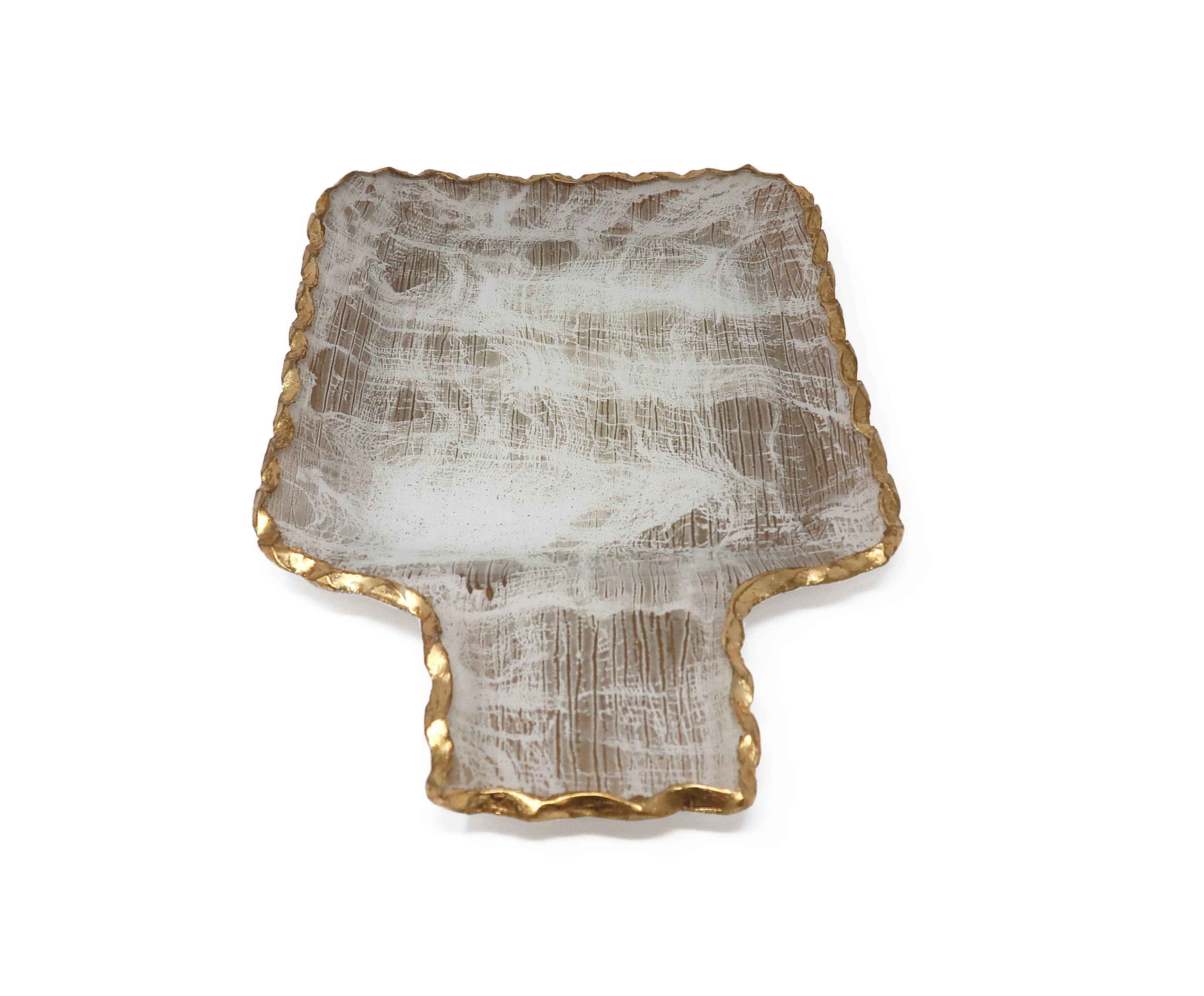 Gold Brushed Tray: Small