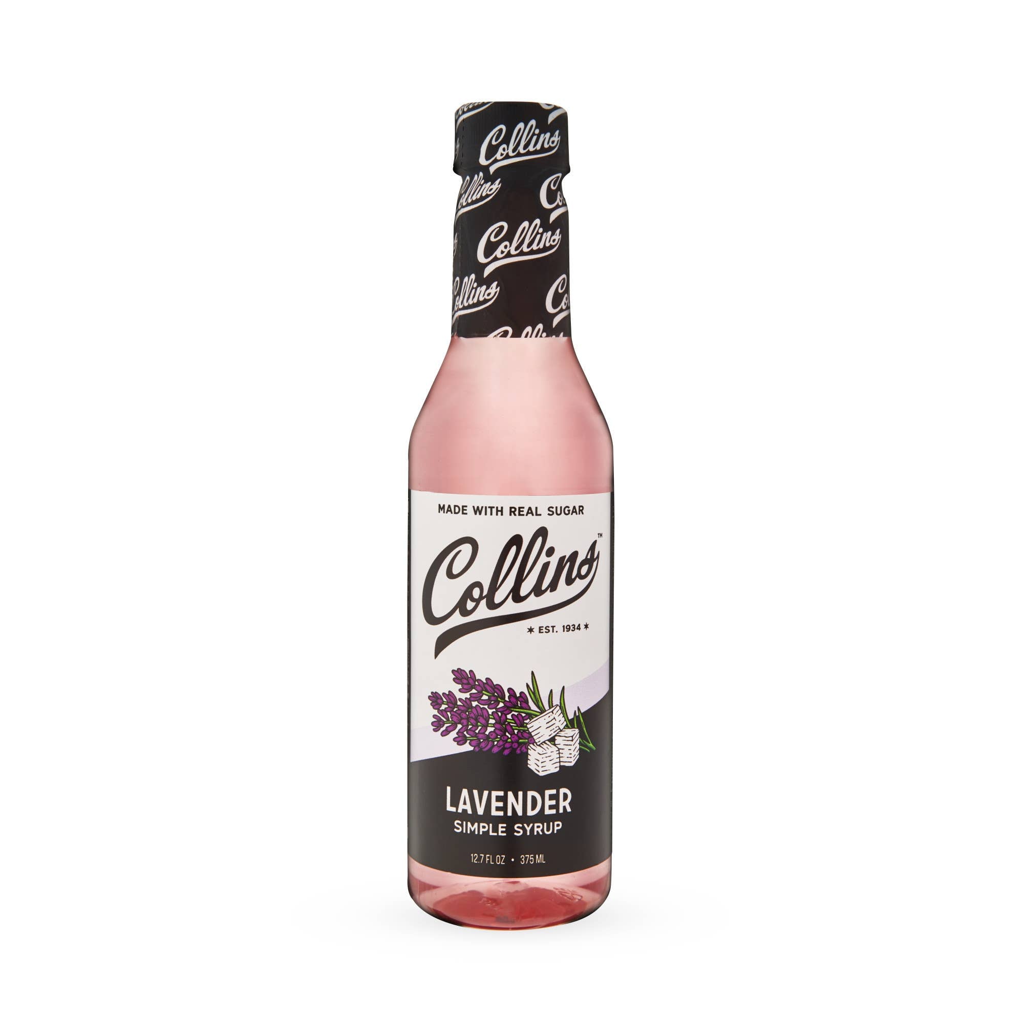 Real Sugar Lavender Cocktail Simple Syrup 12.7 oz
