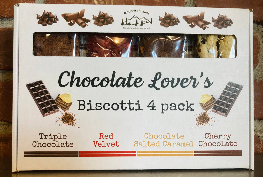 Biscotti Chocolate Lover's 4 pack