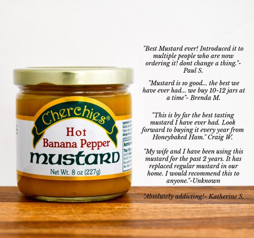 Hot Banana Pepper Mustard