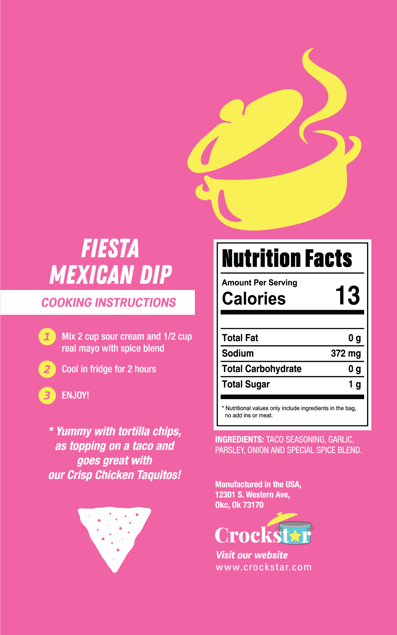 Fiesta Mexican Dip