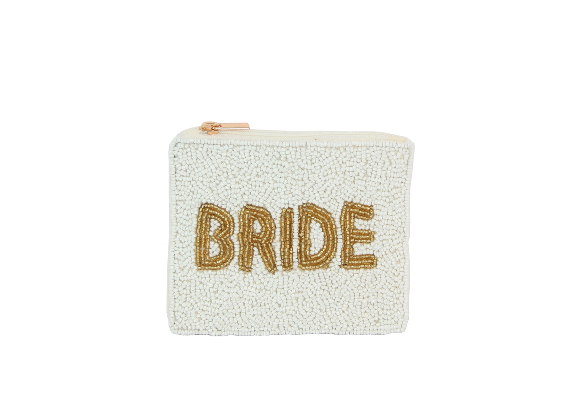 Bride Fully Beaded Coin Purse