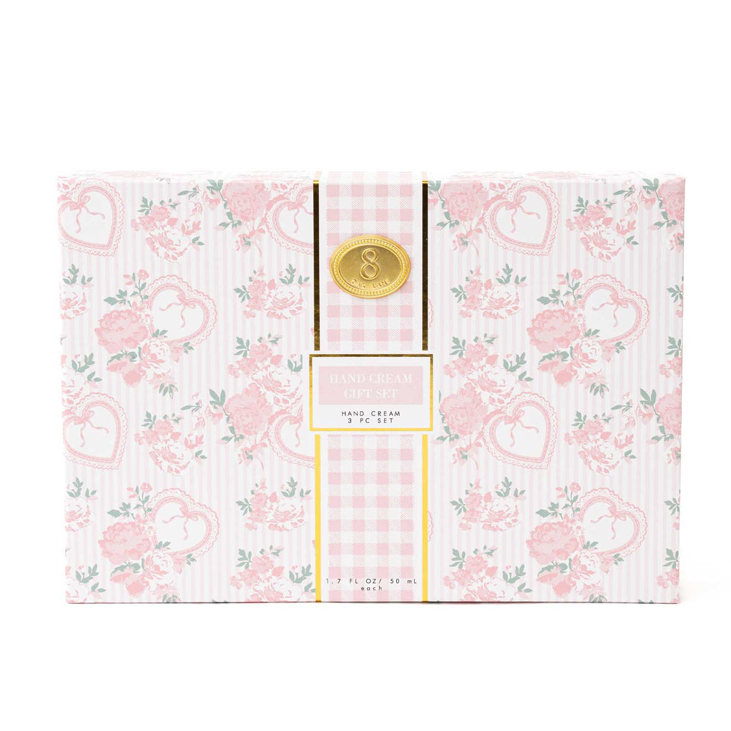 Sweetheart Blooms 3pc Boxed Hand Cream Set