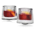 Set of Two Orbit Spinning Dof Glasses: Non Leaded Crystal