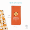 Love You More Than Pumpkin Pie Fall Kitchen Towel