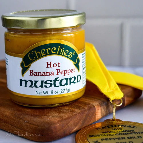 Hot Banana Pepper Mustard
