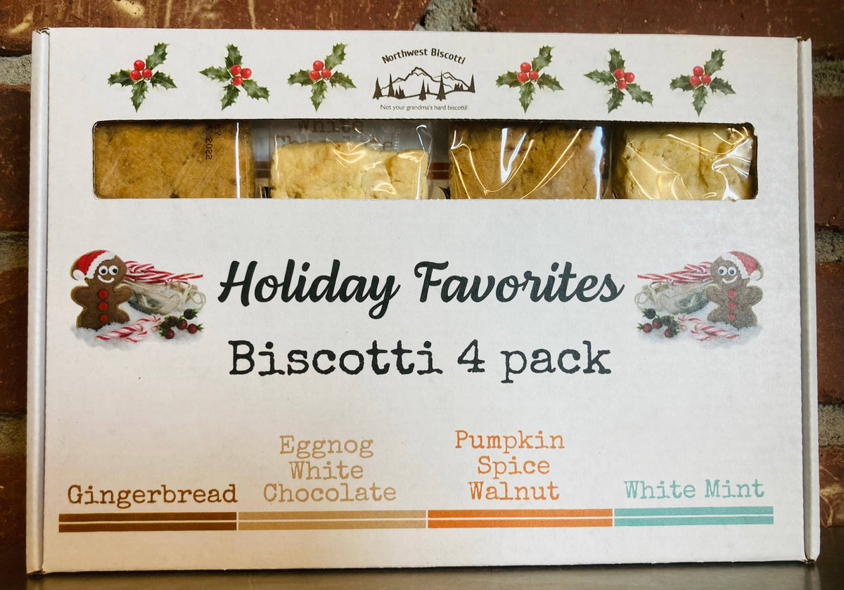 Biscotti Holiday Favorites 4 pack