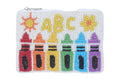 Crayons Themed Fully Beaded Coin Purse