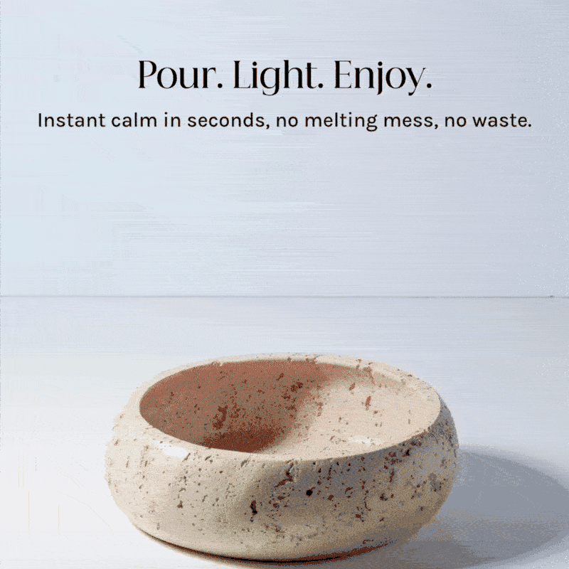 Rosemary Lavender /Scented Wax Pearls: Black/ 10 oz