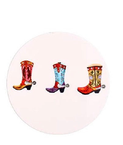 Cowboy Boots Coaster