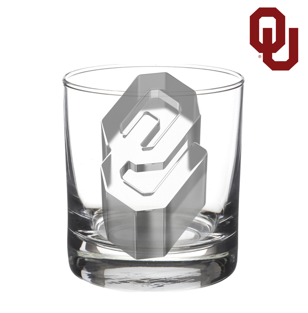 Large University of Oklahoma Ice Molds