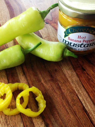 Hot Banana Pepper Mustard