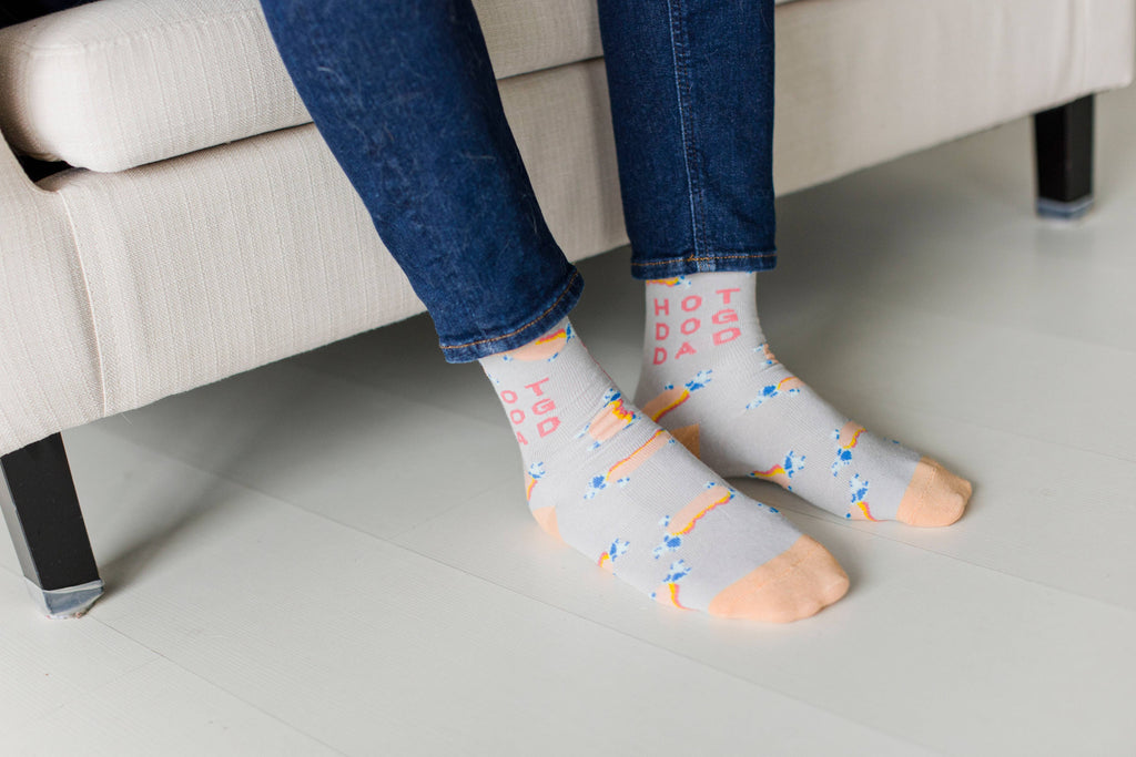 Hot Dog Dad Socks