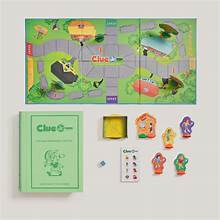 Clue Jr. Vintage Bookshelf Classic Board Game