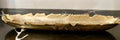 Elongated Gold Metal Tray