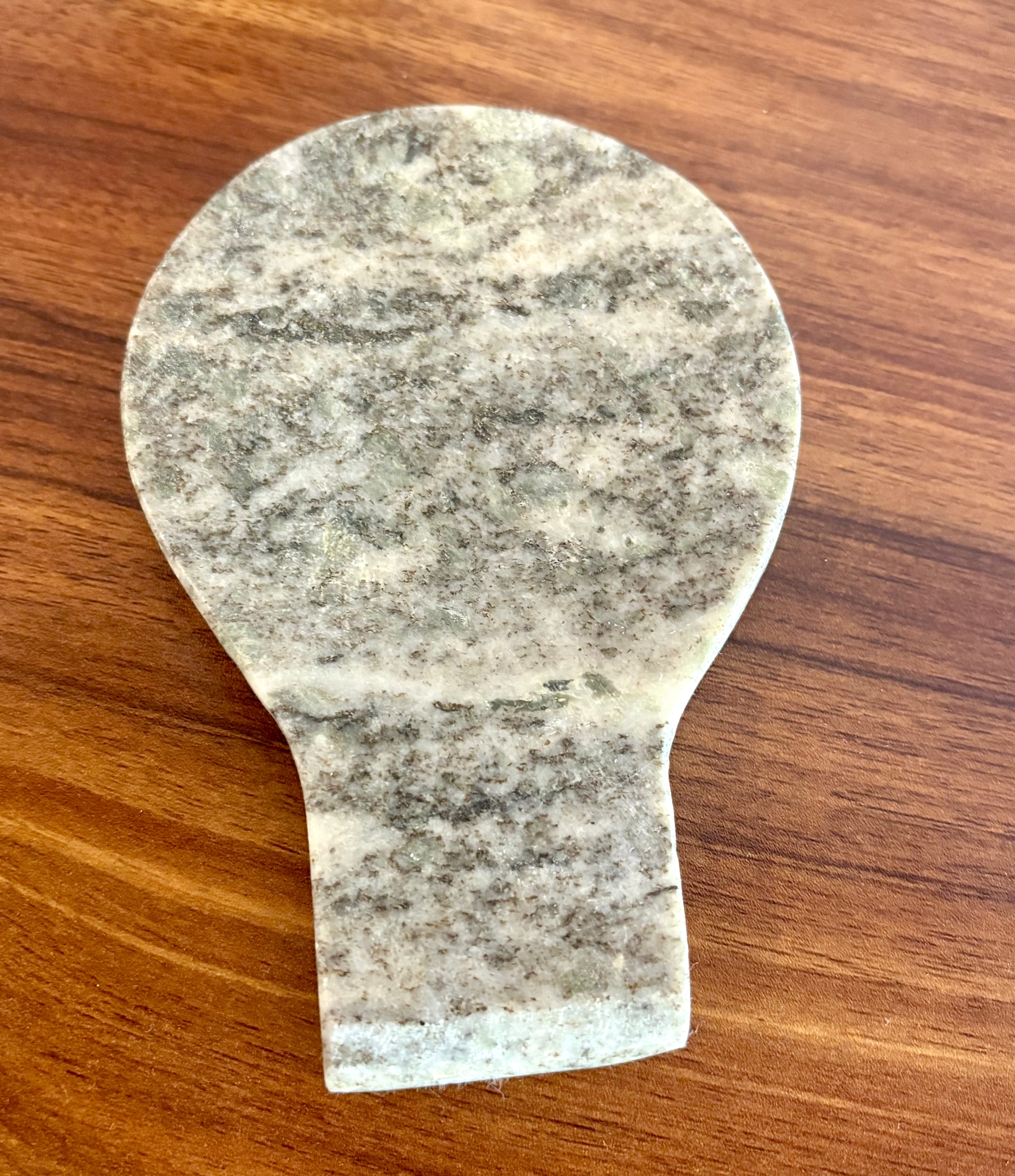 Natural Stone Spoon Rest - gray