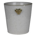 Cachepot with Heart Ceramic