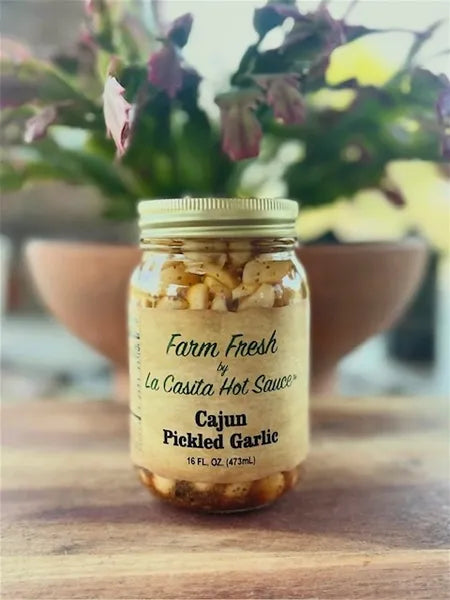 Cajun Pickled Garlic