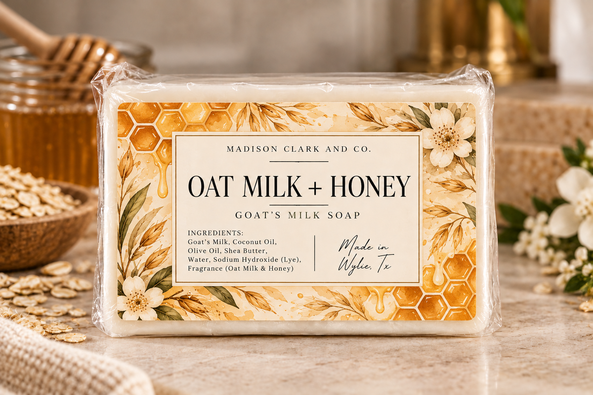 Oat Milk & Honey Soap Bar