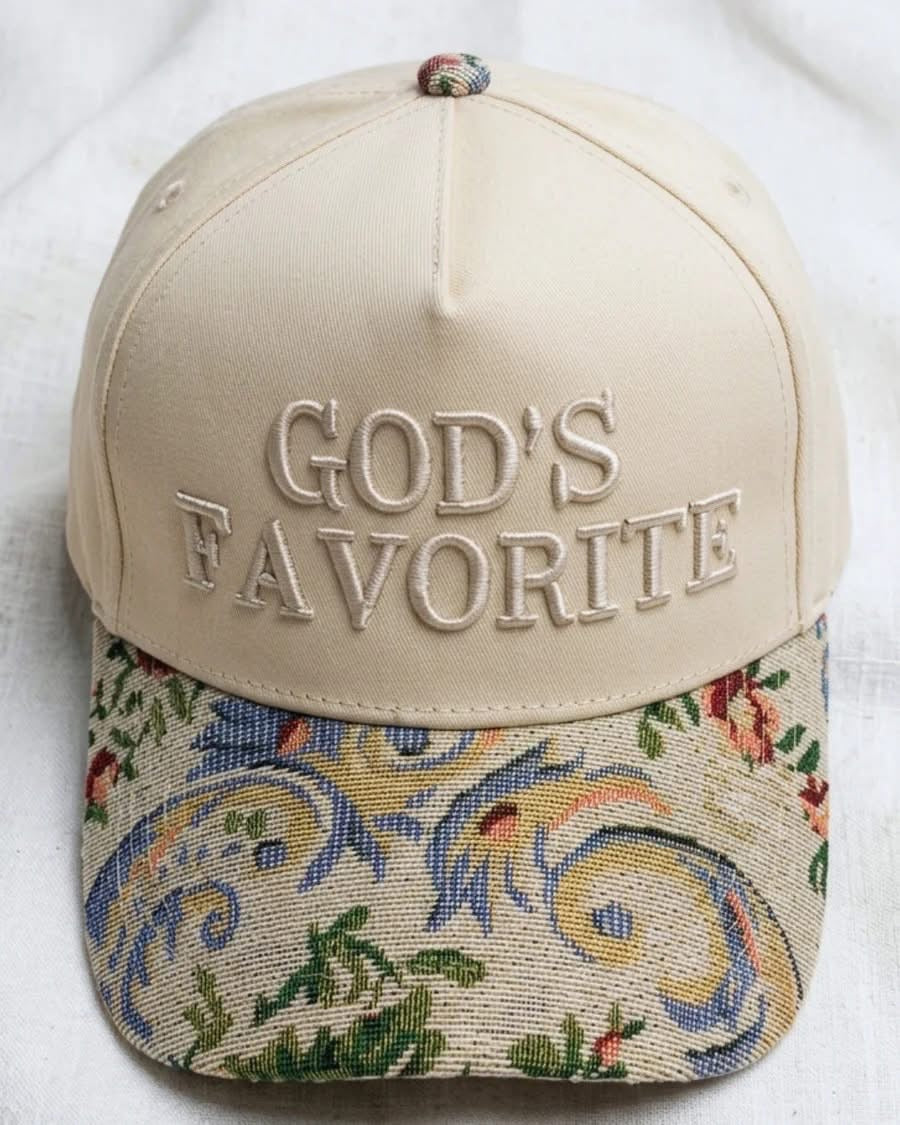 God’s Favorite Puff Embroidered Hat