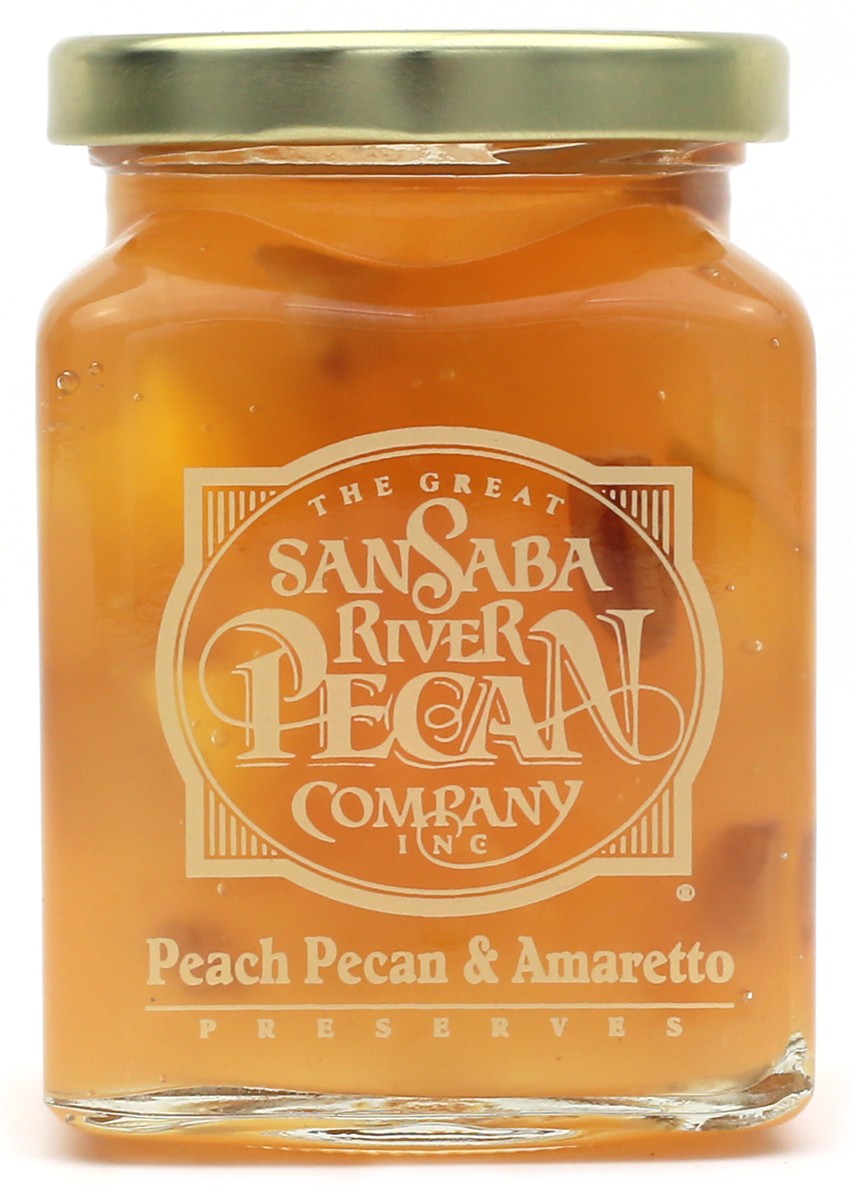 Peach Pecan & Amaretto Preserves 11 oz.